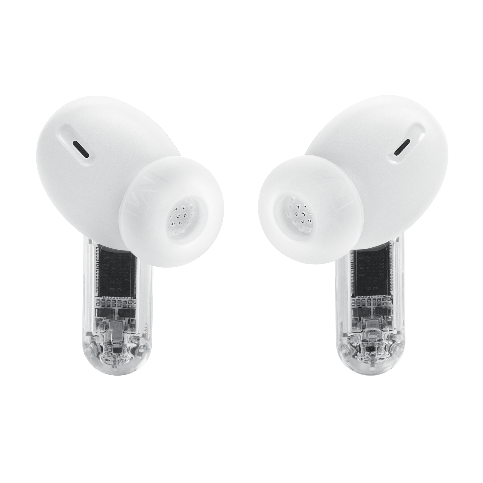 JBL Tune Beam 2 Ghost Edition - Ghost White - True Wireless Noise Cancelling Earbuds - Back
